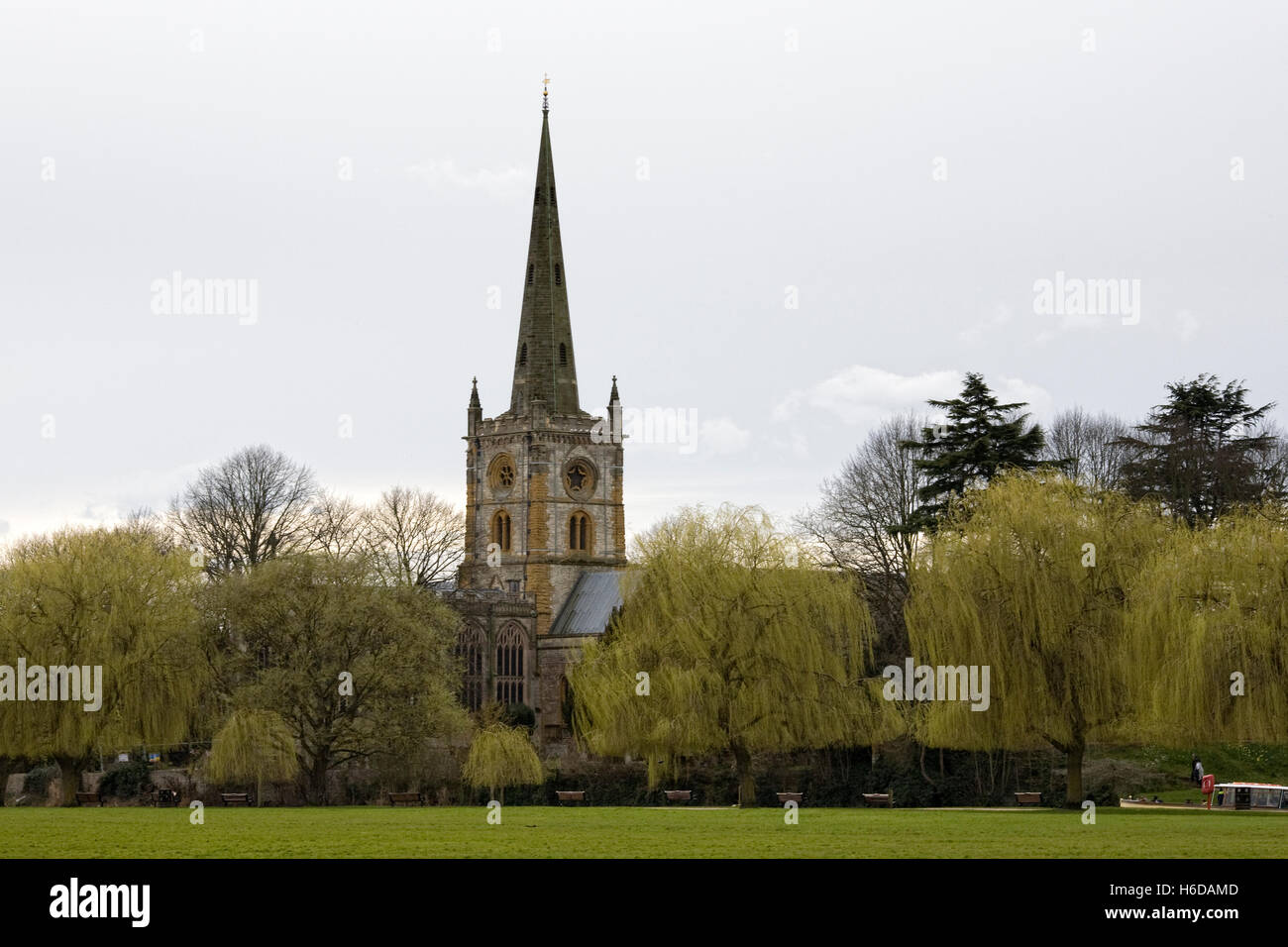 Chiesa della Santa Trinità, Stratford upon Avon. Foto Stock