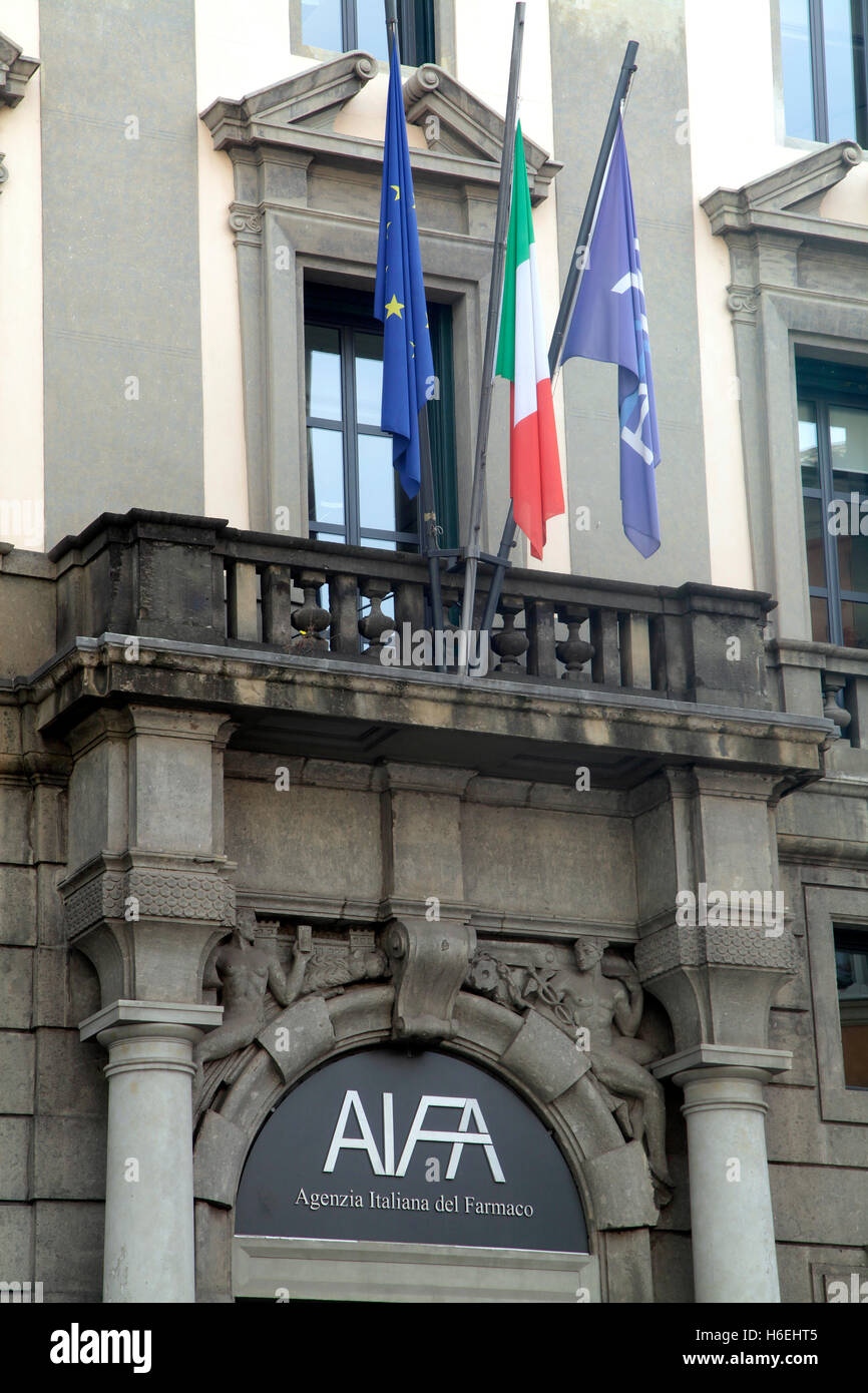 Italiana AIFA medicinali Agenzia sede a Roma Italia Foto stock - Alamy