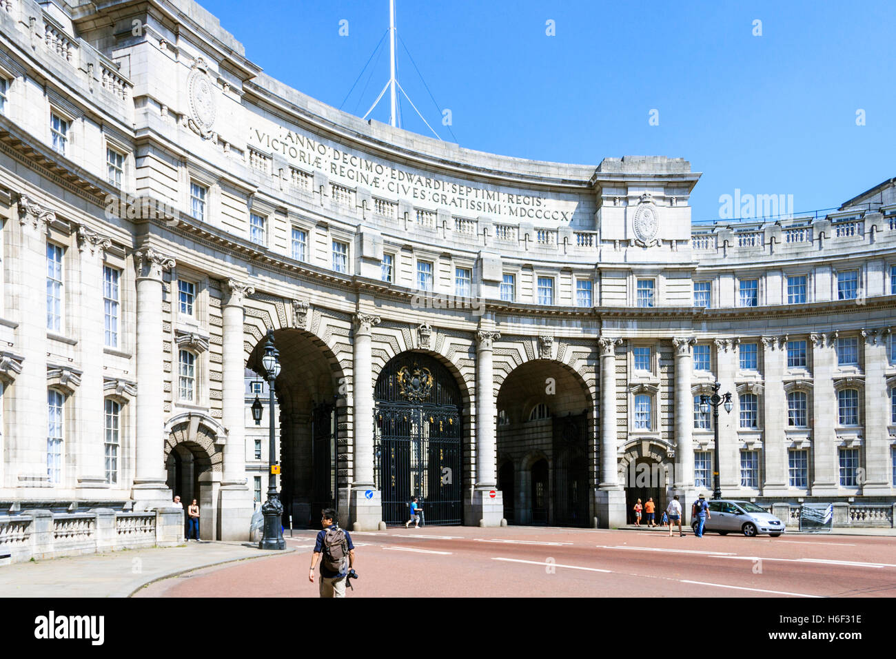 Admiralty Arch, The Mall, London, Regno Unito Foto Stock