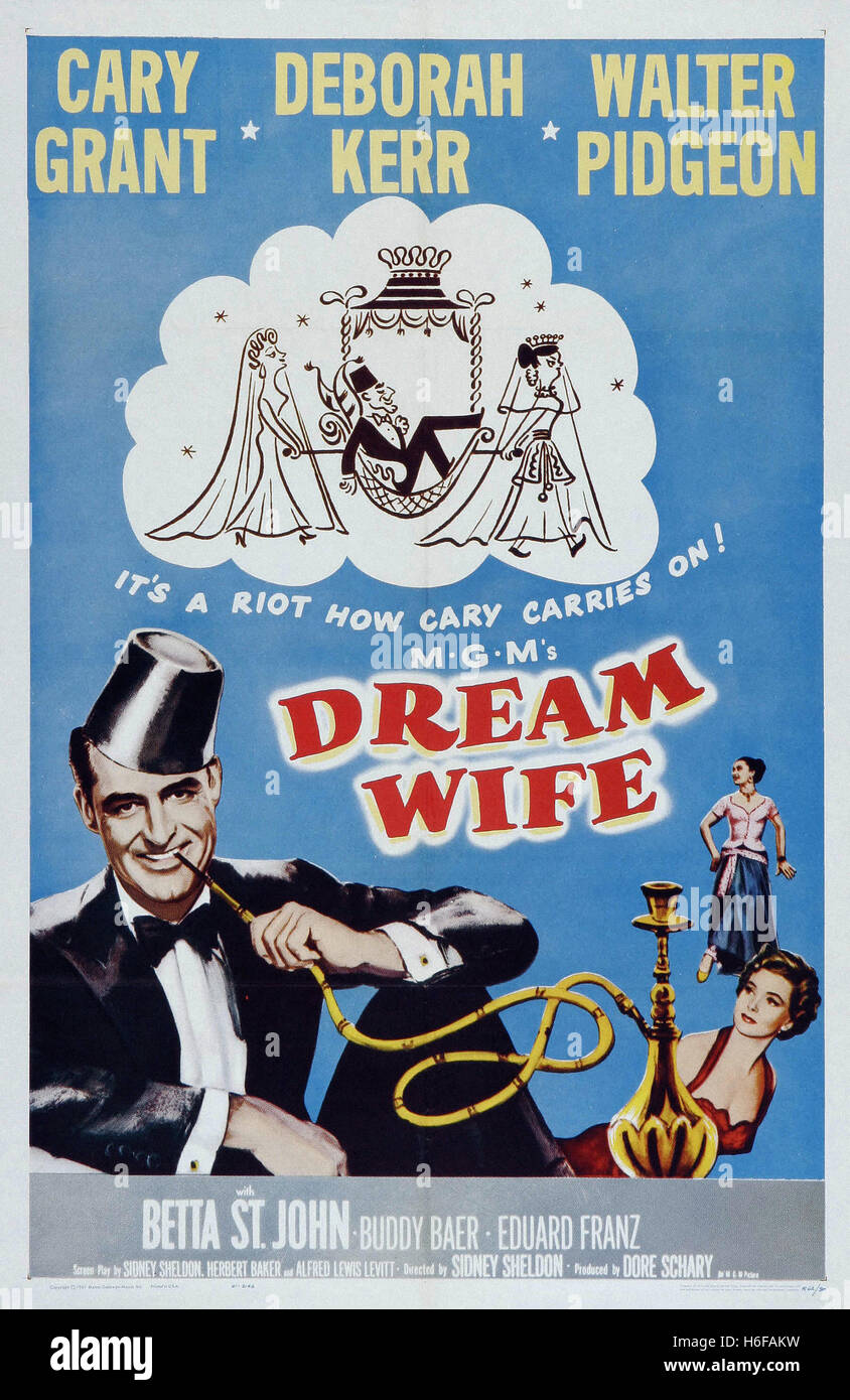 La moglie di sogno - Movie Poster - Foto Stock
