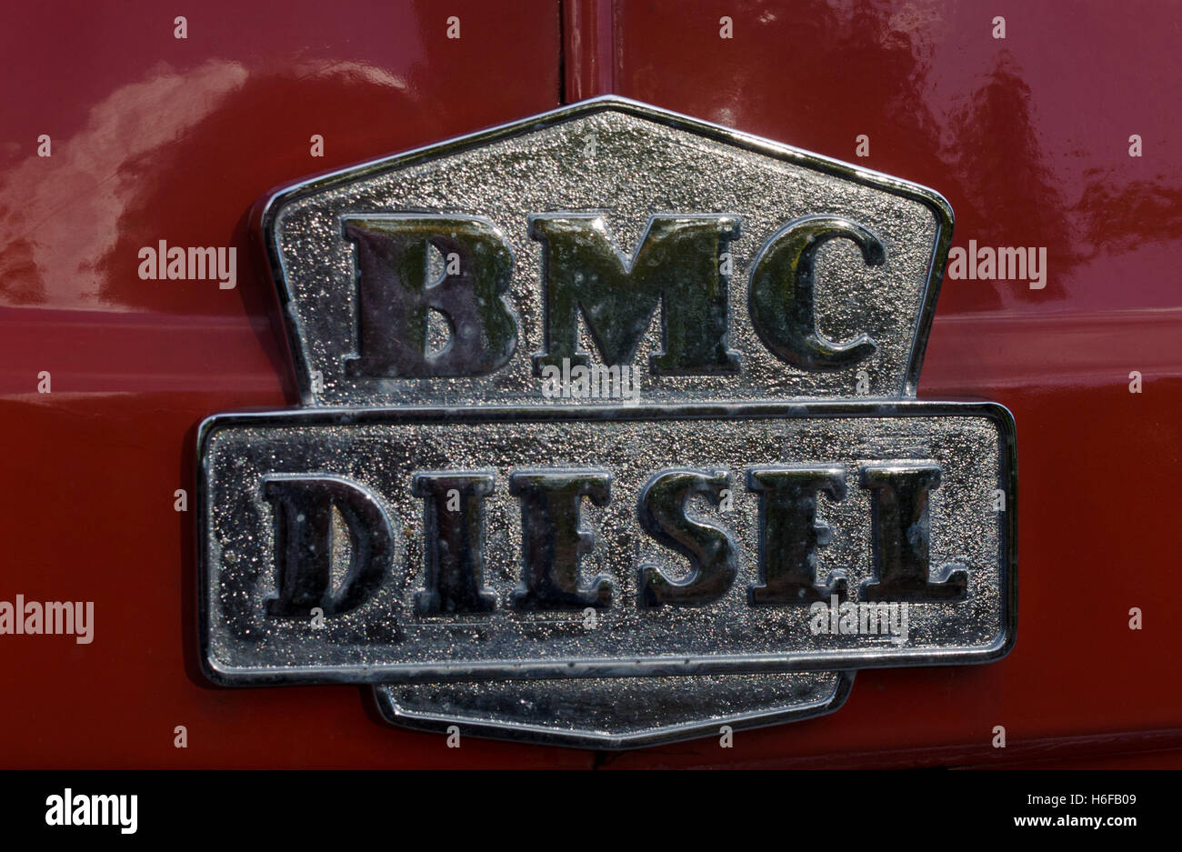 Logo Diesel di BMC Foto Stock