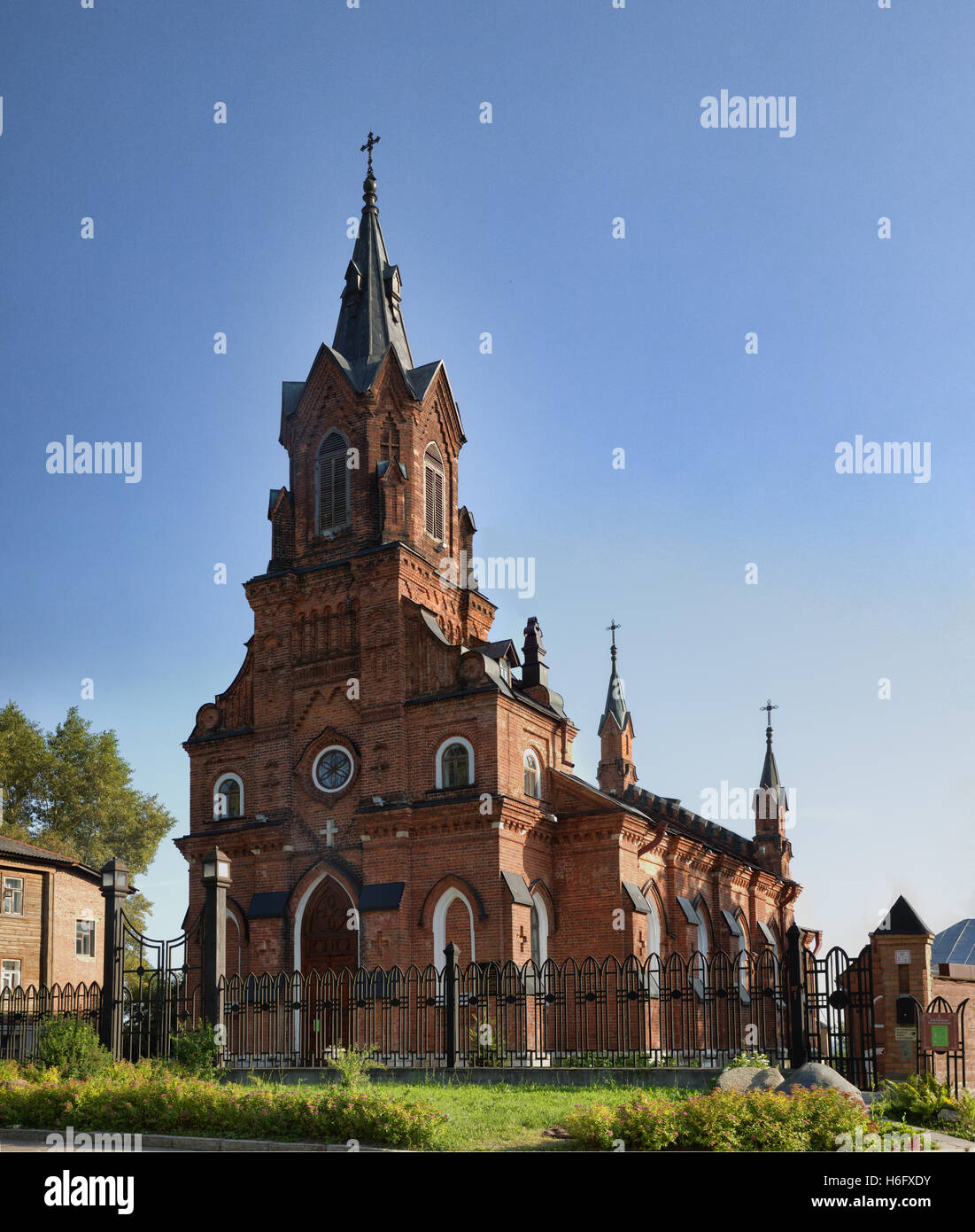 La Chiesa cattolica della beata vergine Maria del santo. Vladimir. La Russia Foto Stock