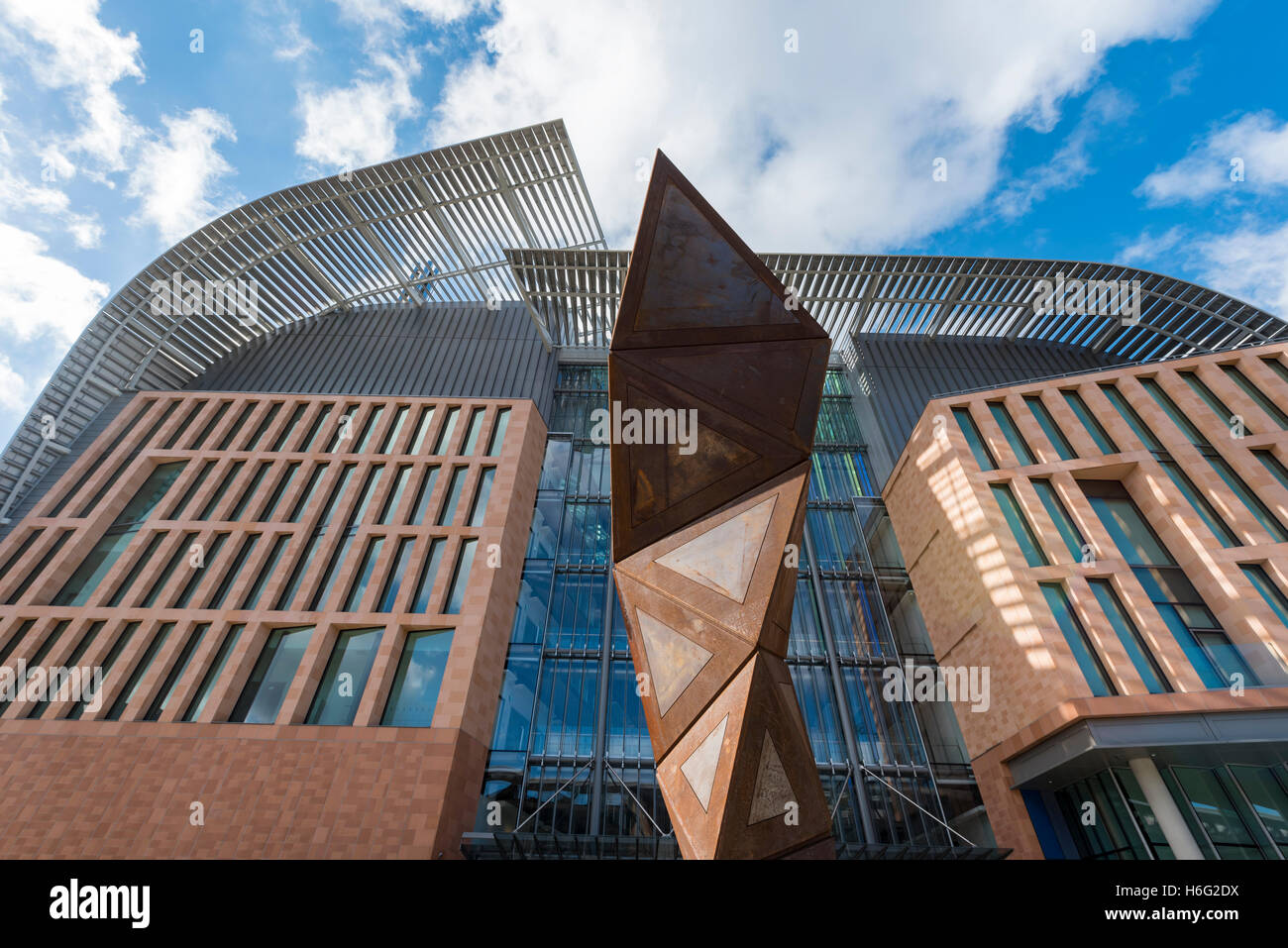 Francis Crick Institute, Midland Road, Londra Foto Stock
