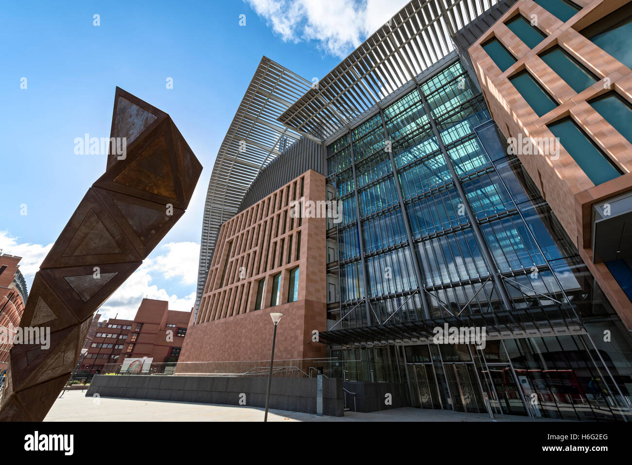 Francis Crick Institute, Midland Road, Londra Foto Stock