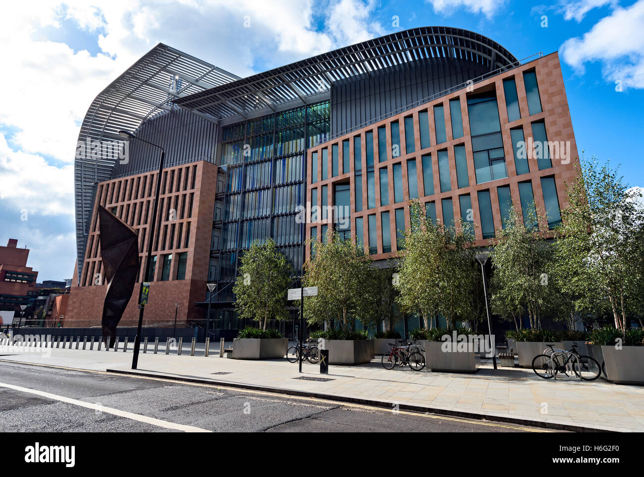 Francis Crick Institute, Midland Road, Londra Foto Stock