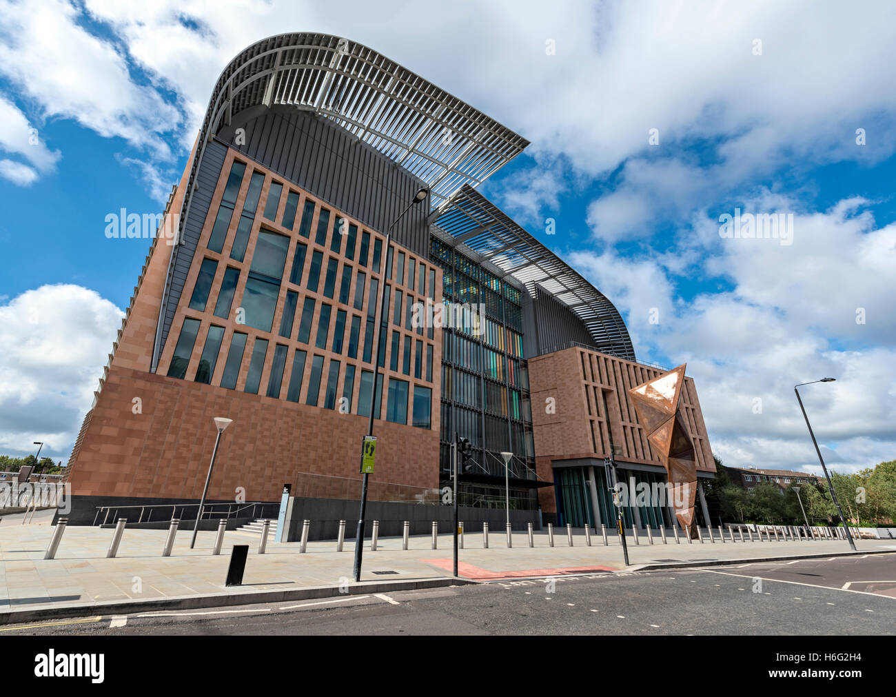 Francis Crick Institute, Midland Road, Londra Foto Stock
