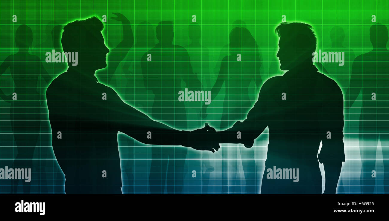 L Investment Banking Online come un servizio bancario Foto Stock