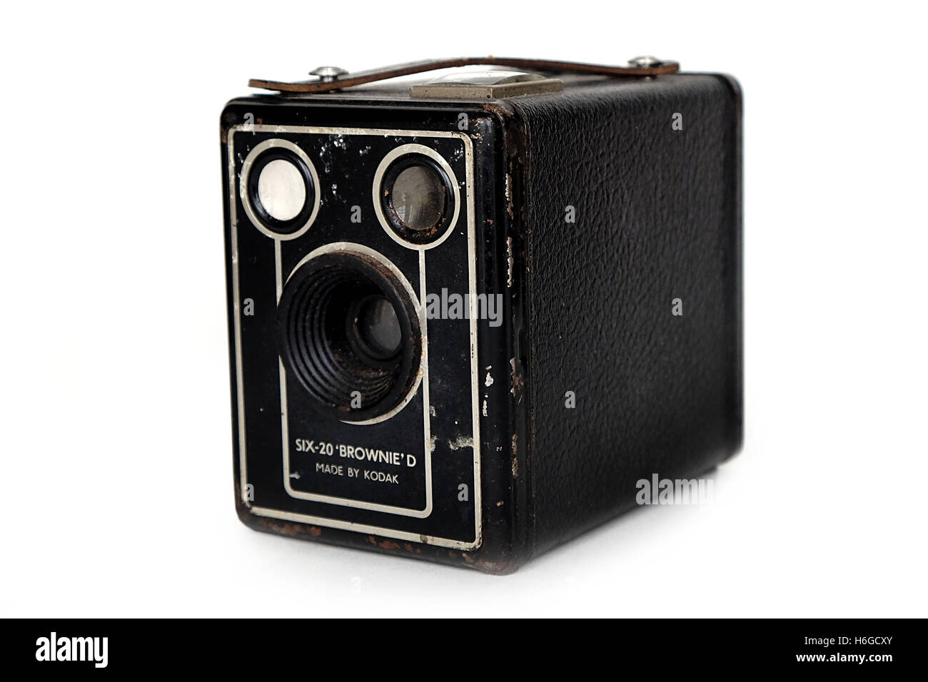 Fotocamera Vintage / Old Kodak Brownie Foto Stock