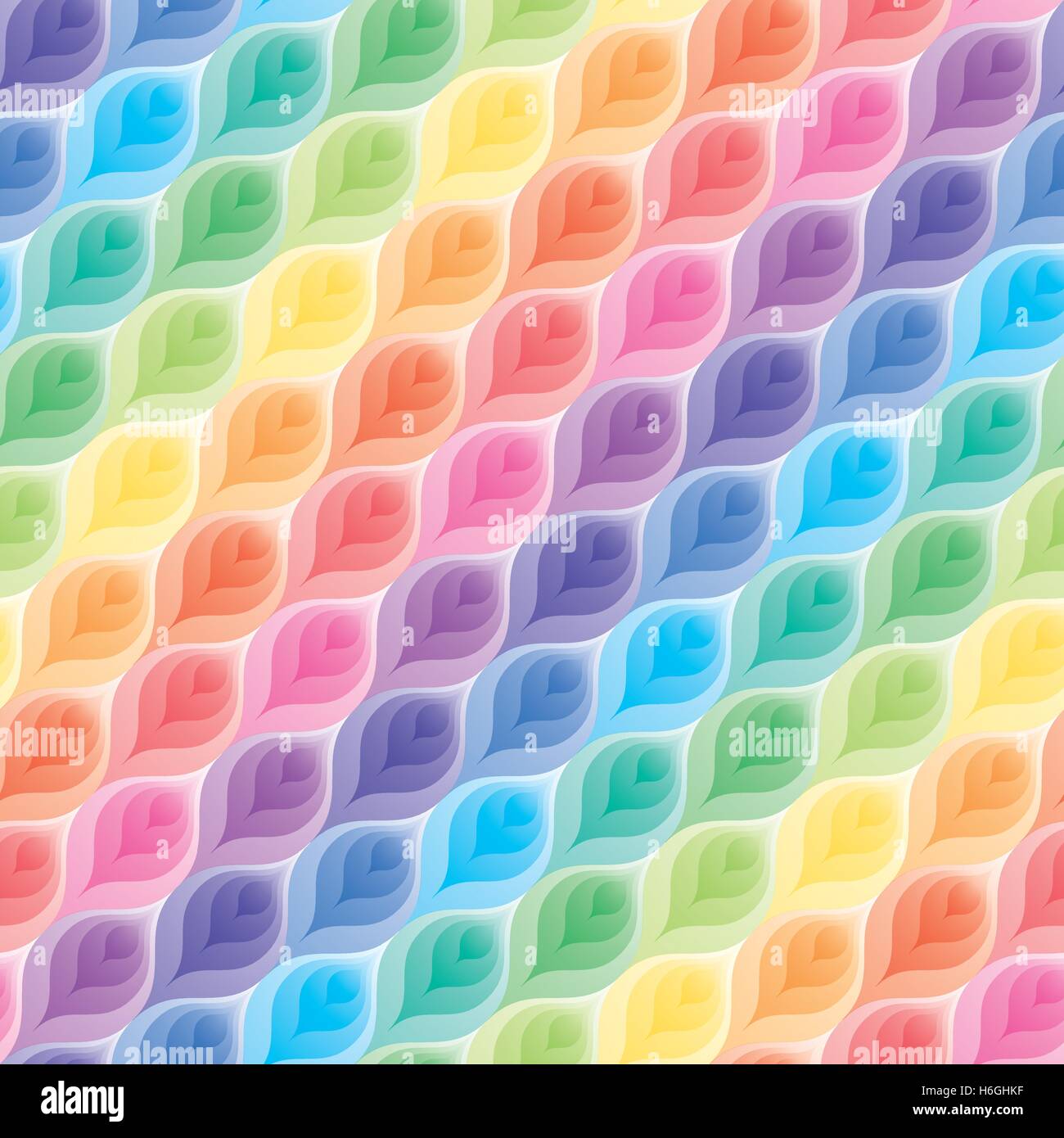 Colorato modello senza giunture. Piastrellabile diagonale sfondo vettoriale. Illustrazione Vettoriale