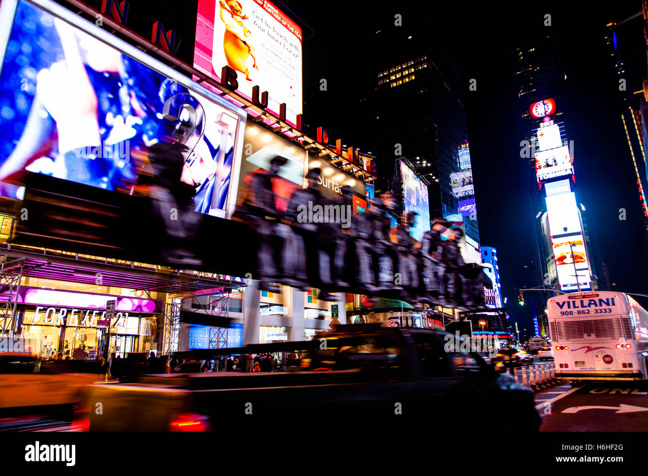 NEW YORK - NOV 11: Serata in Times Square a New York, Stati Uniti d'America il 11 novembre 2012. Foto Stock