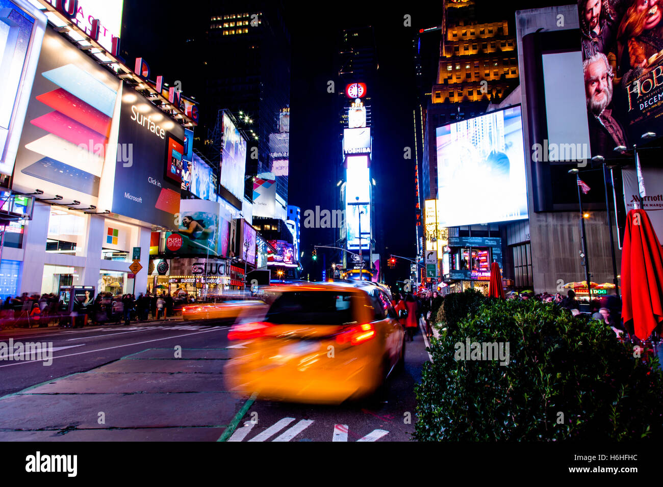 NEW YORK - NOV 11: Serata in Times Square a New York, Stati Uniti d'America il 11 novembre 2012. Foto Stock