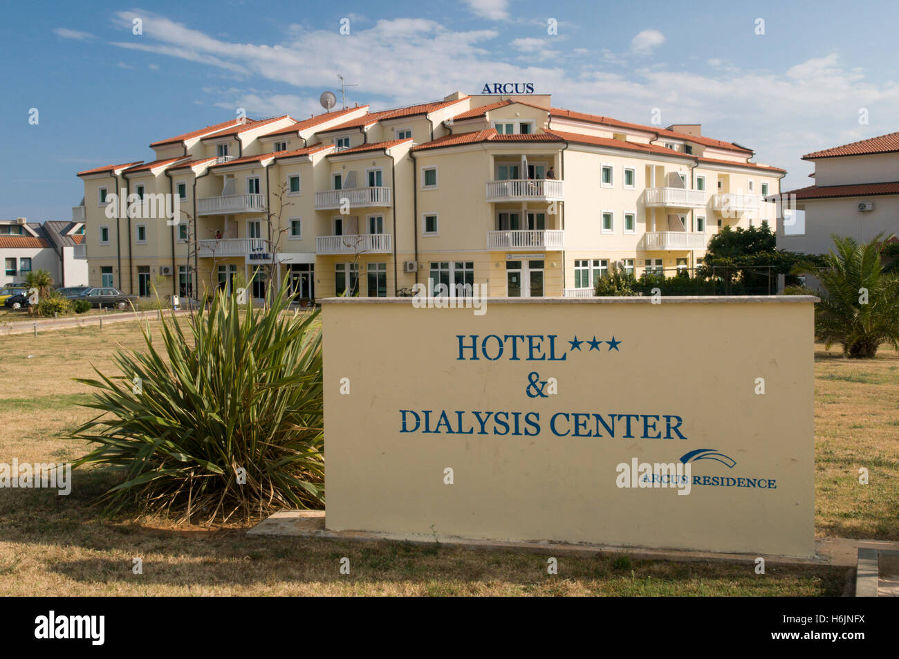 Tre Stelle Hotel Arcus, Medulin, Istria, Croazia, Europa Foto Stock