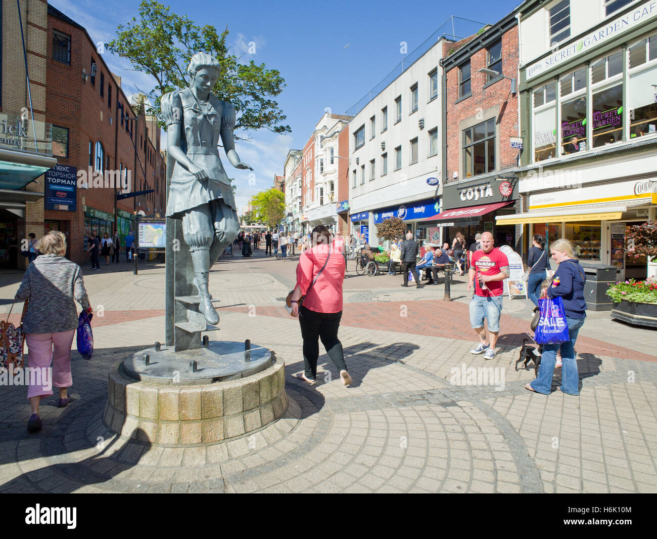La balneazione Belle Westborough Scarborough North Yorkshire Regno Unito Foto Stock