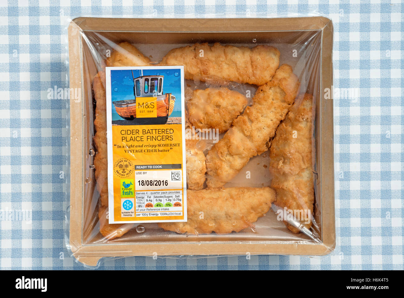 M&S sidro martoriata passera dita Foto Stock