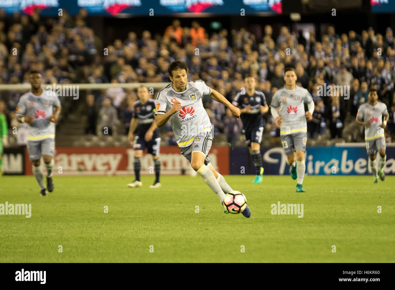 Melbourne, Australia. 31 ott 2016. Hyundai un campionato, Round 4. Melbourne vittoria vs Wellington Phoenix. Foto: Dave Hewison Credito: Dave Hewison sport/Alamy Live News Foto Stock