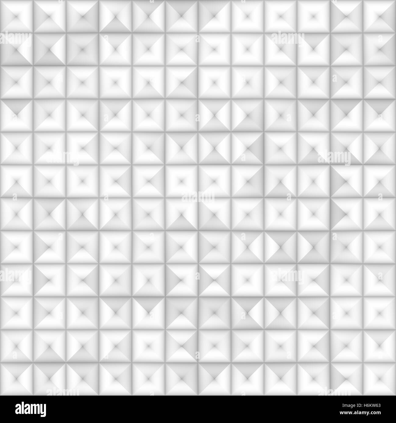 Raster in scala di grigi senza giunture gradiente sottili piastrelle quadrate quadrato geometrico Pattern Foto Stock