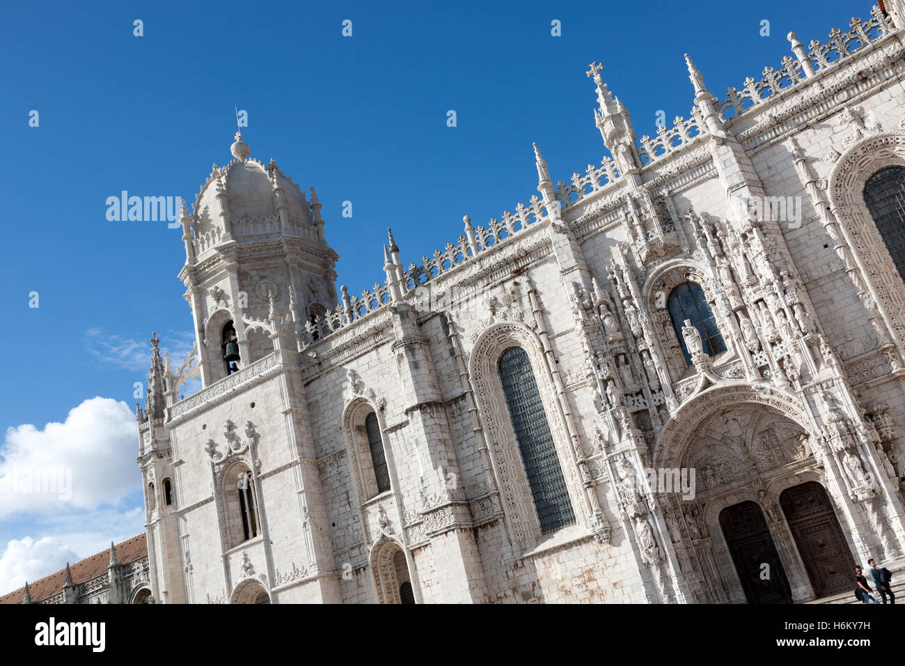 Il Monastero di Geronimo aka Hieronymites Monastero, Belem, Lisbona, Portogallo Foto Stock