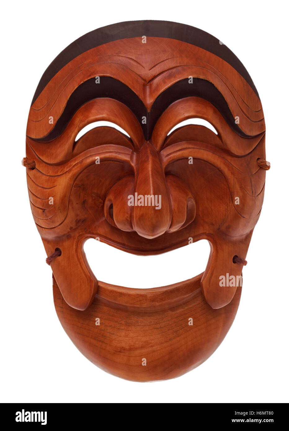 Coreano maschera in legno Foto Stock