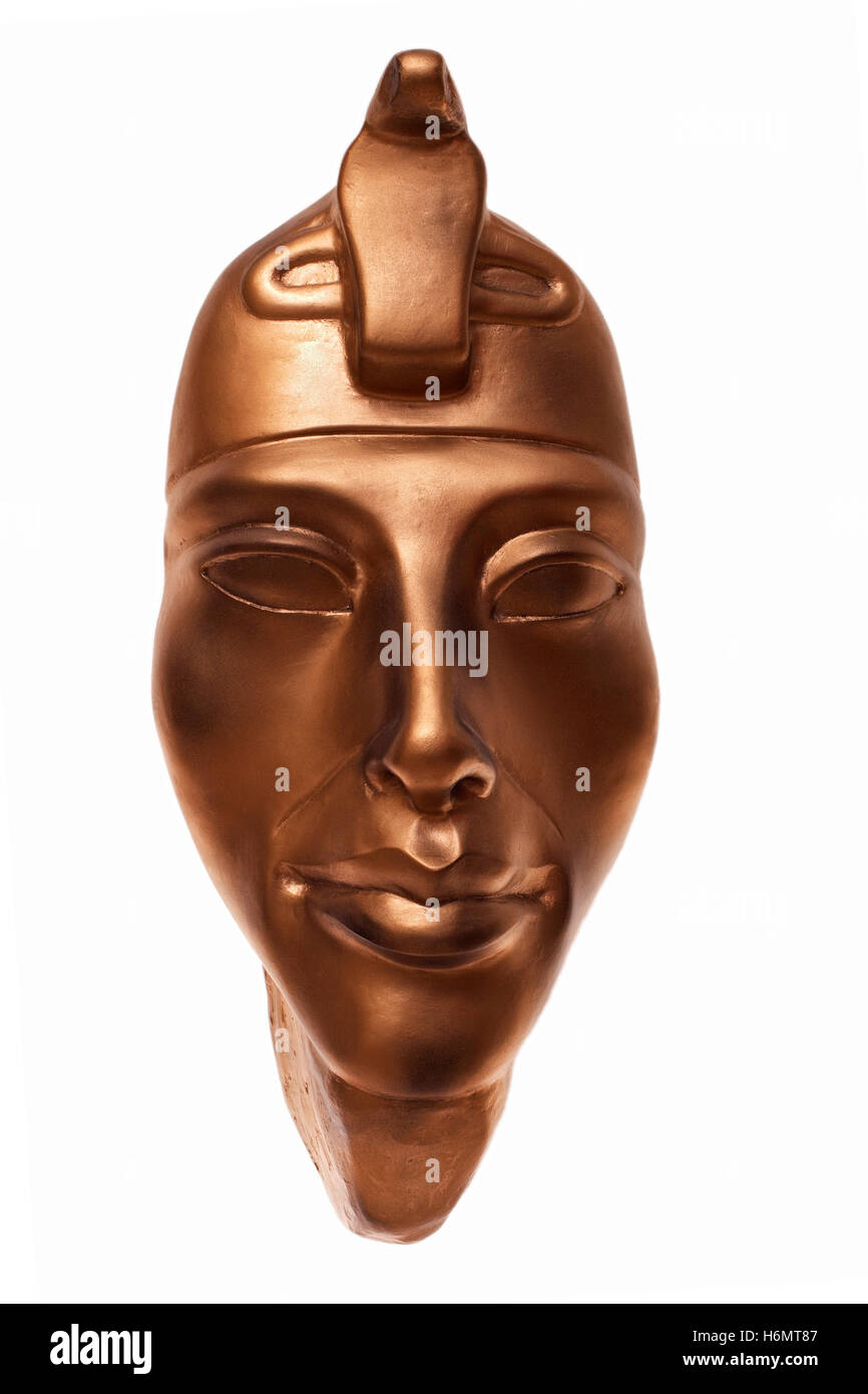 Maschera di Amenhotep Foto Stock