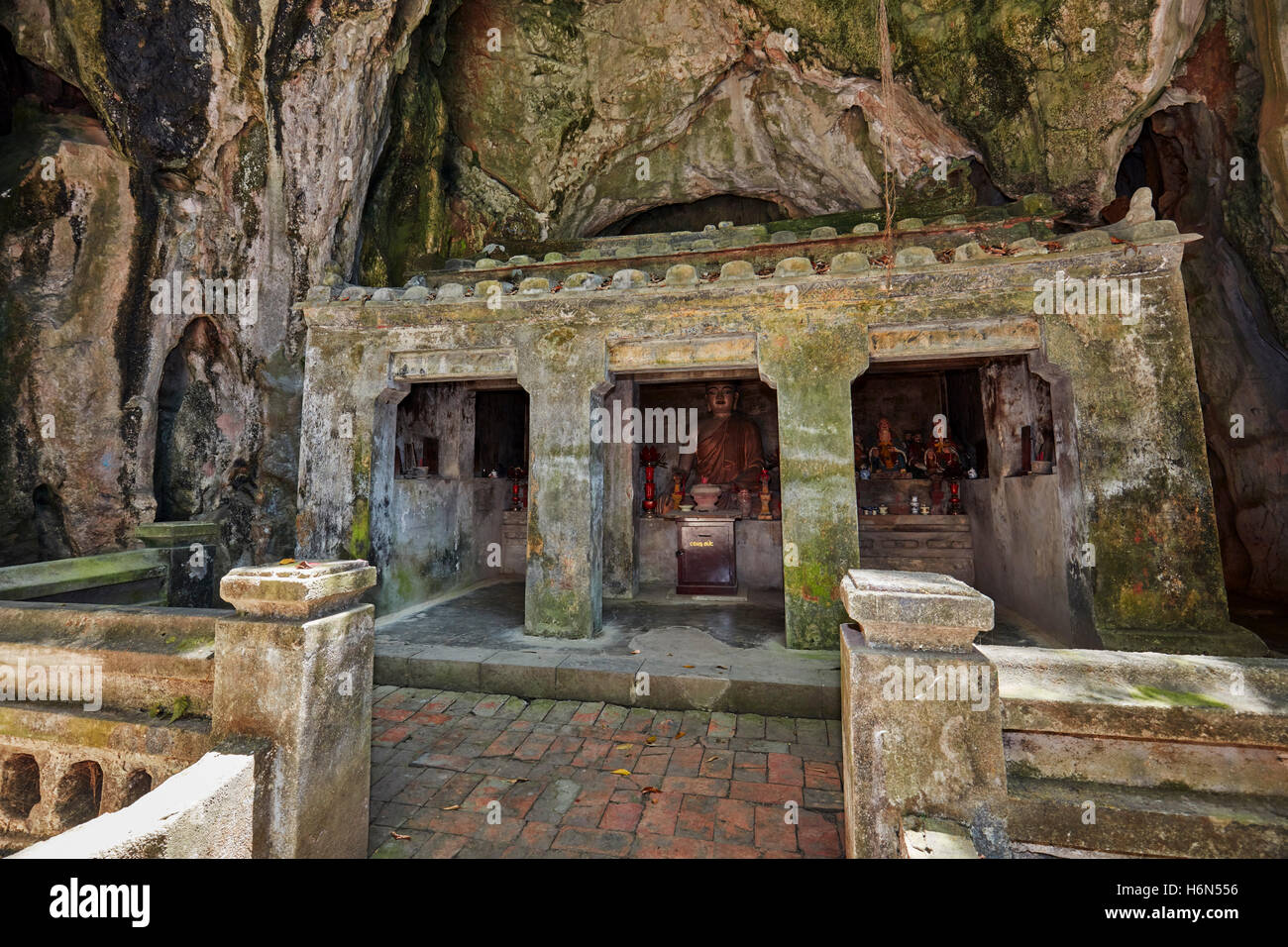 Codolo Chon Grotta. Thuy figlio di montagna, le montagne di marmo, Da Nang, Vietnam. Foto Stock