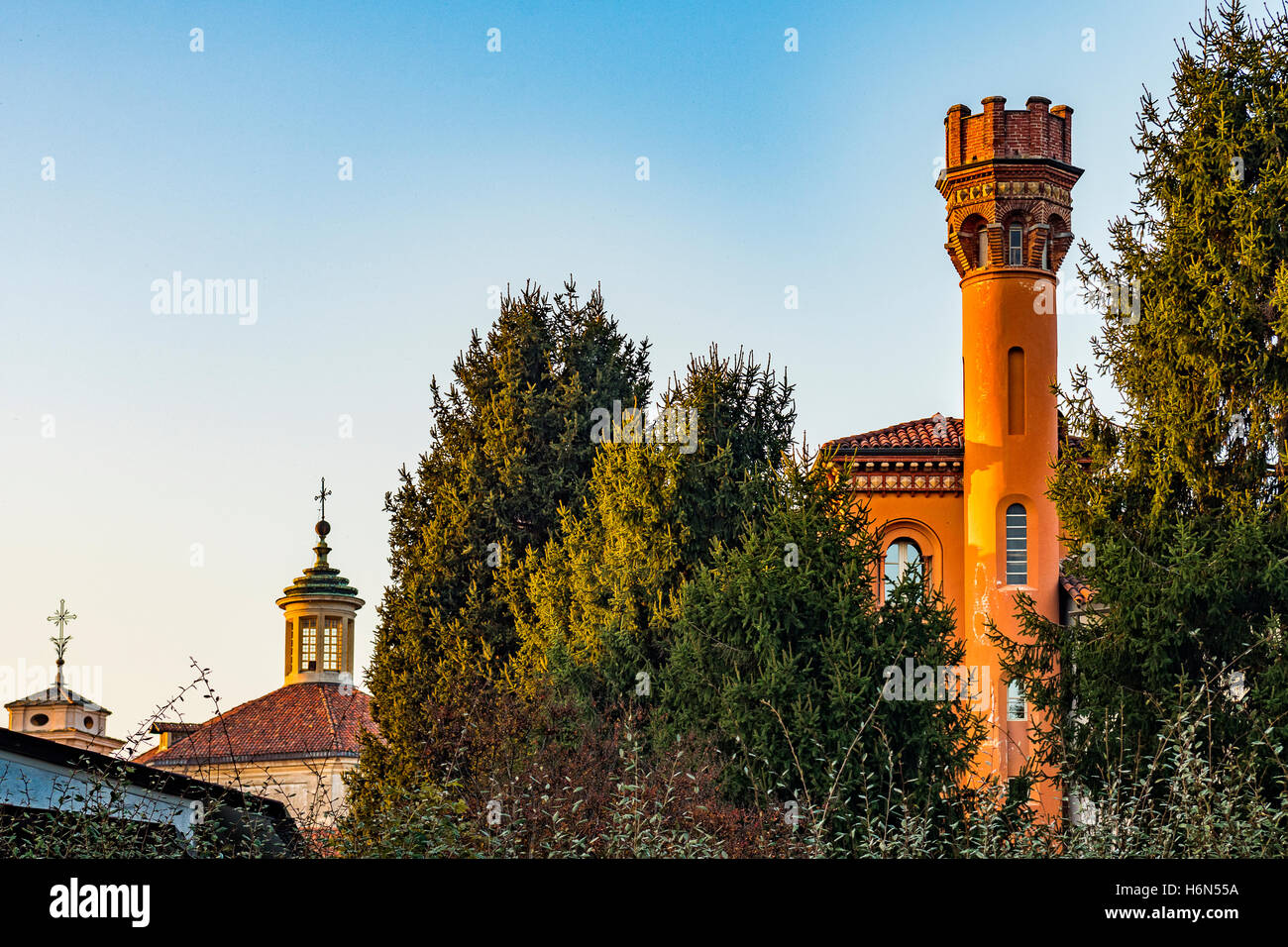Italia Piemonte Canavese - Rivarolo Canavese - Il Catellazzo Foto Stock