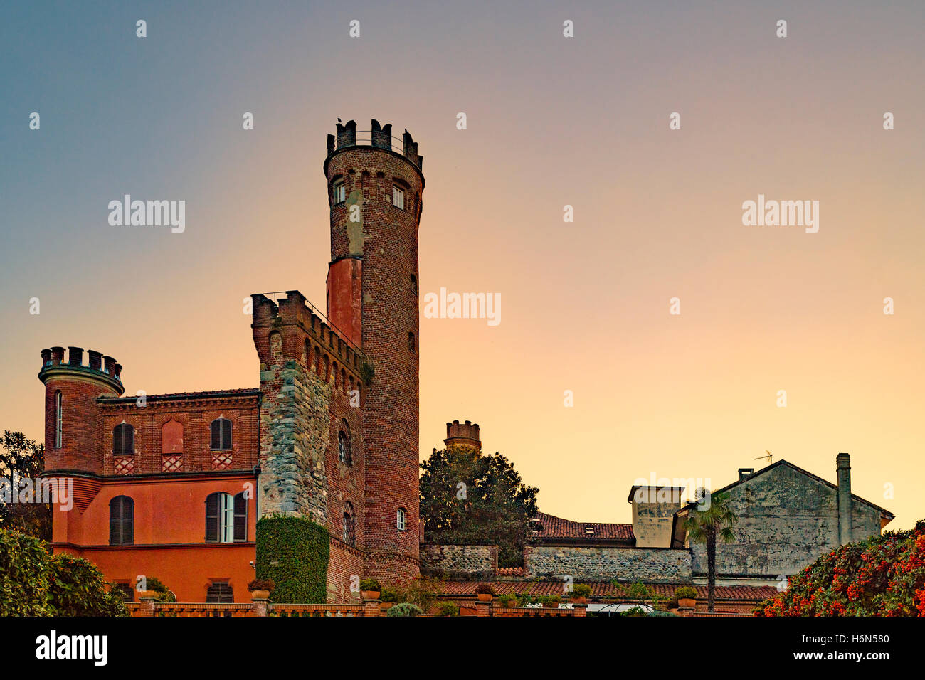 Italia Piemonte Canavese - Rivarolo Canavese - Il Catellazzo Foto Stock