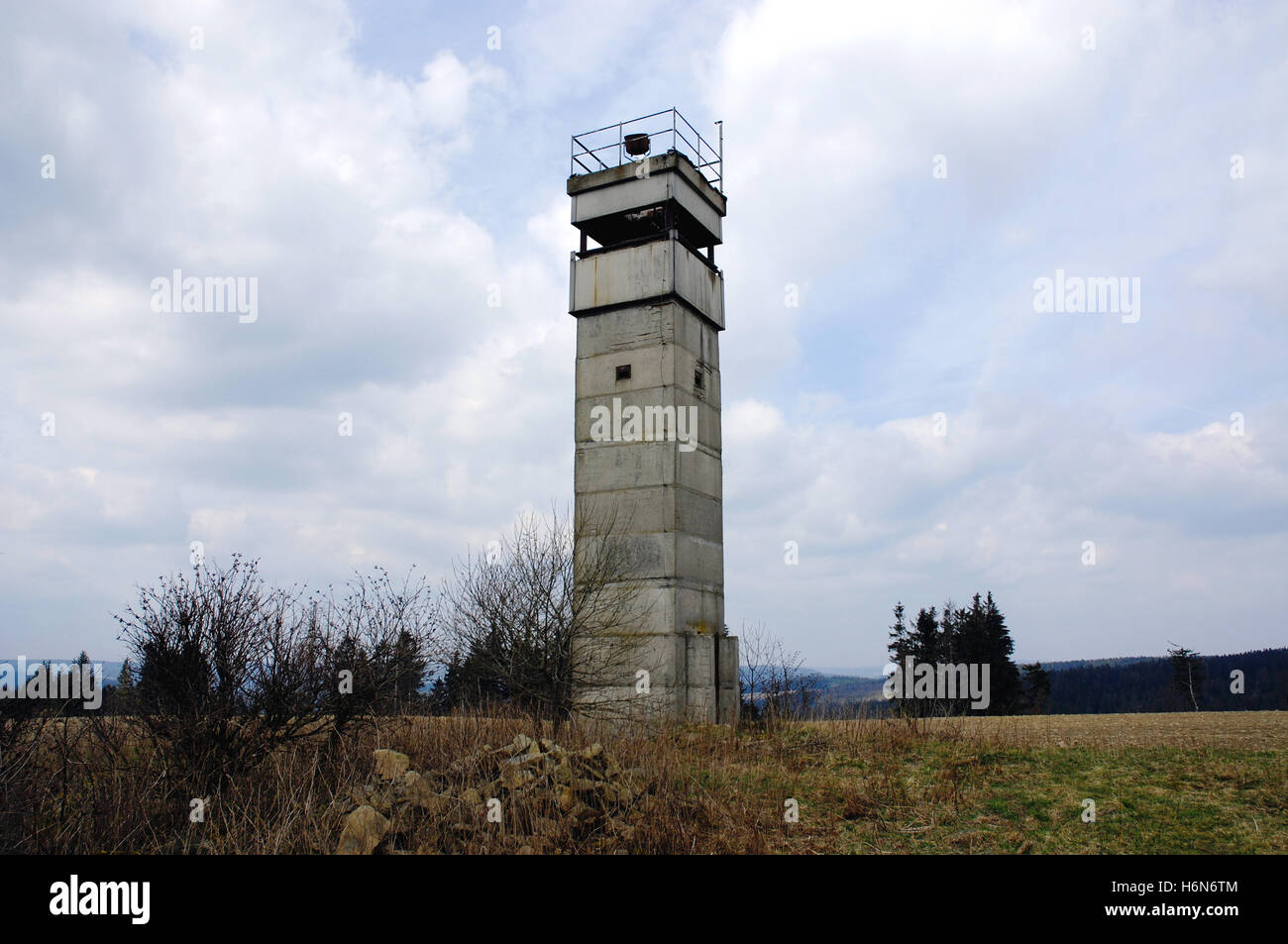 Ex RDT torre di avvistamento Foto Stock