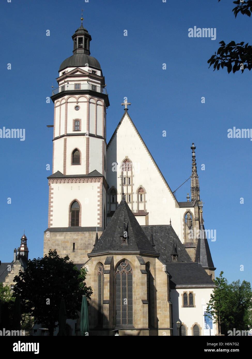 Chiesa di San Tommaso a Lipsia Foto Stock