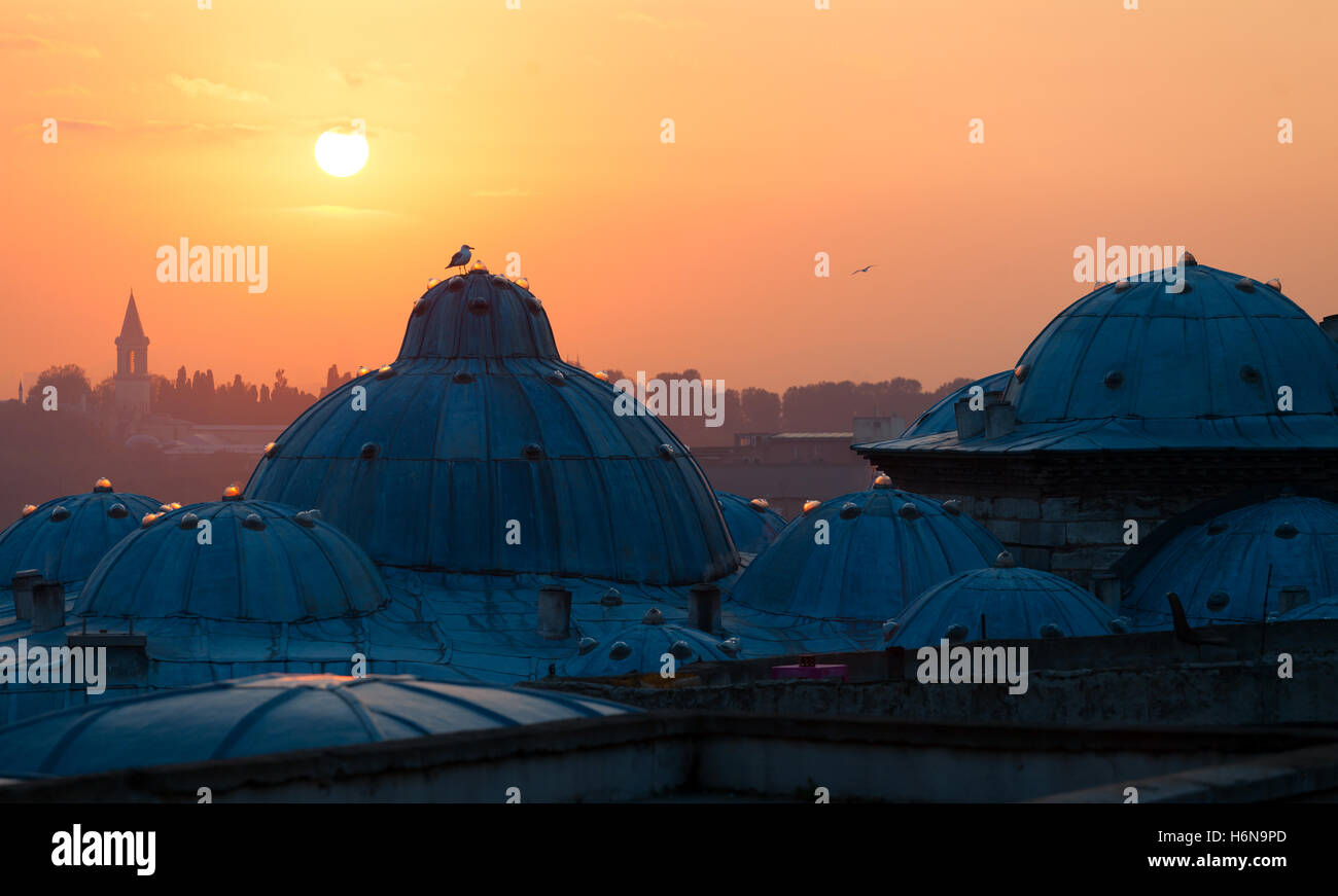 Istanbul la capitale della Turchia orientale città turistica. Foto Stock