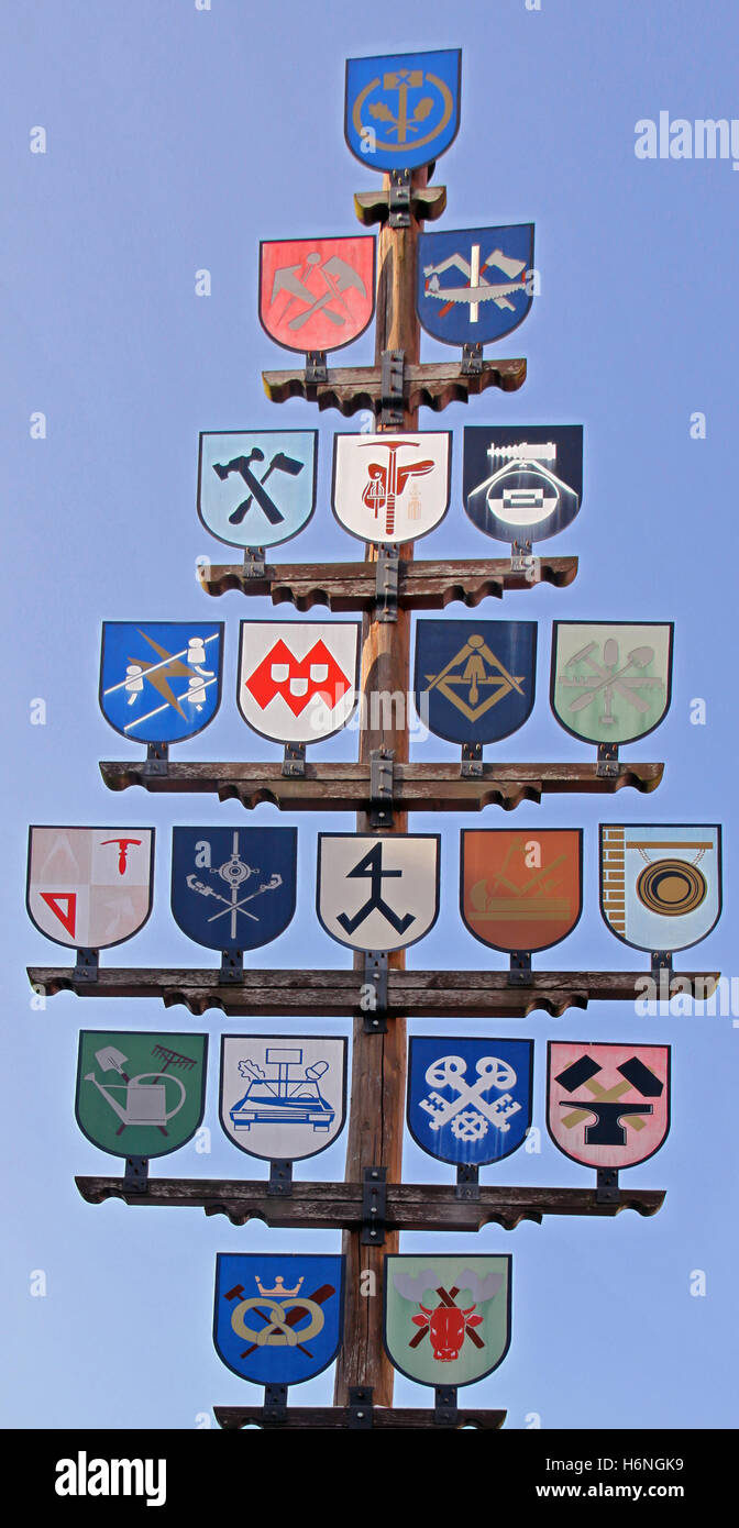 Guild albero in lorsch Foto Stock