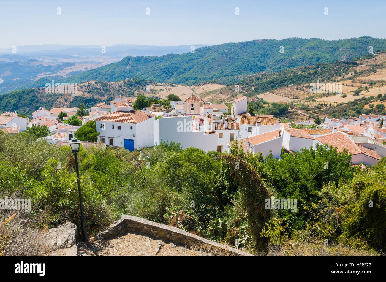 Pueblo Blanco, Spagna Foto Stock