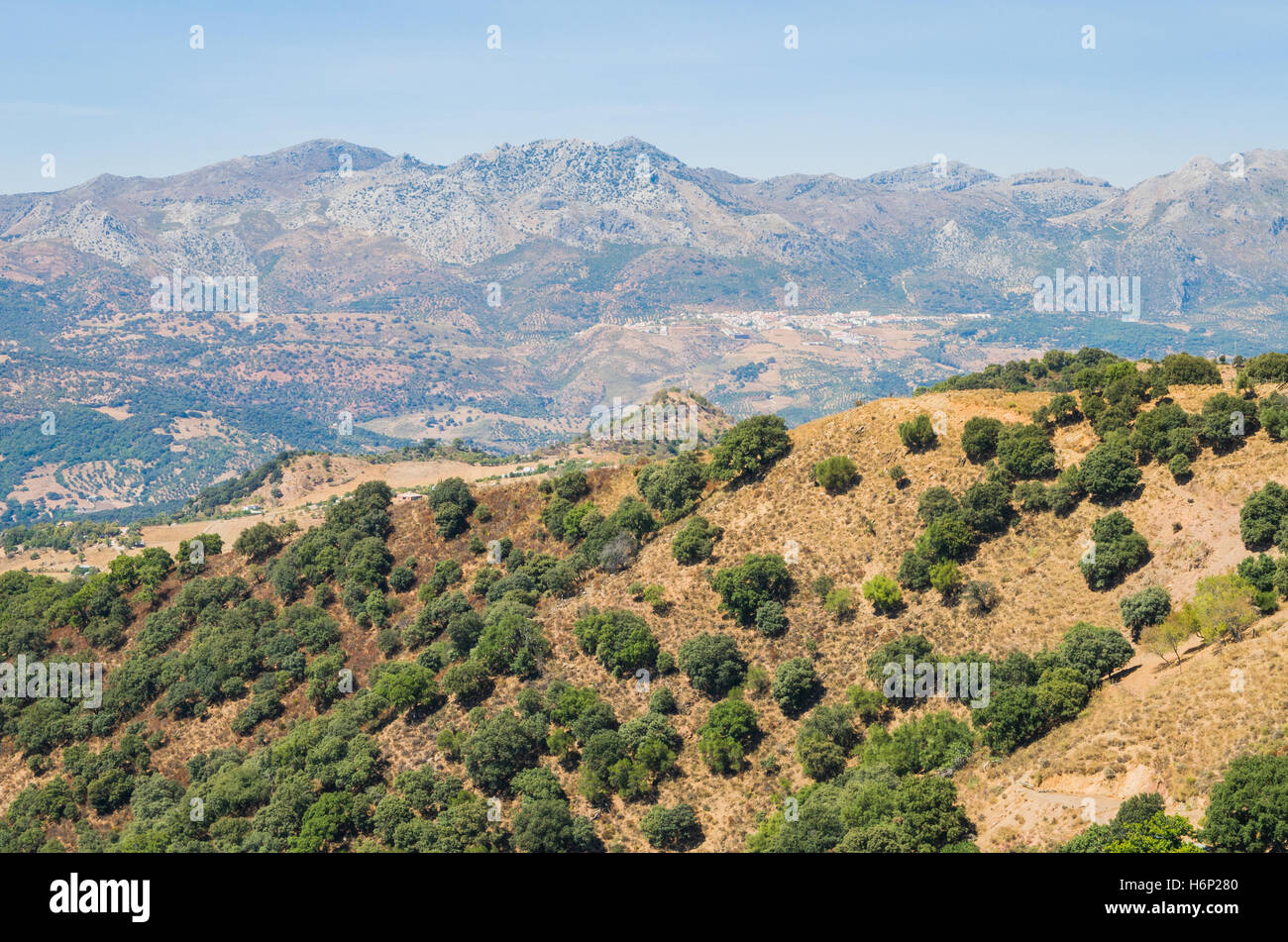 Pueblo Blanco, Spagna Foto Stock