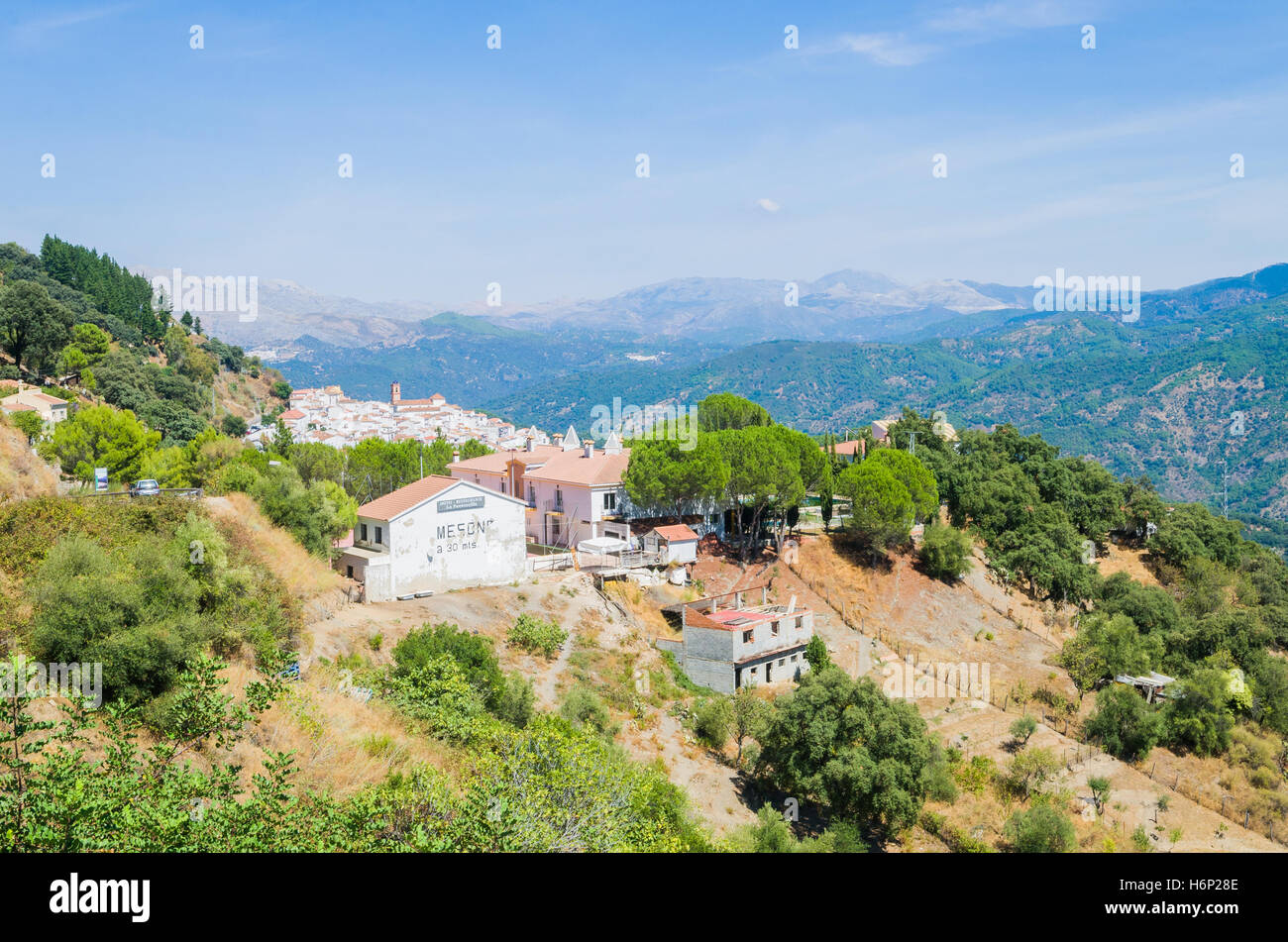 Pueblo Blanco, Spagna Foto Stock