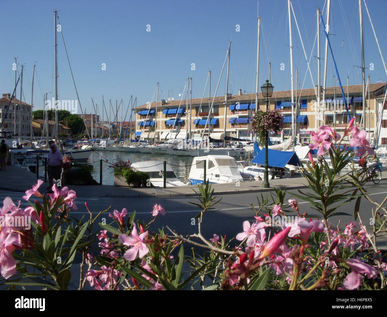 Laguna di Venezia a Grado Foto Stock