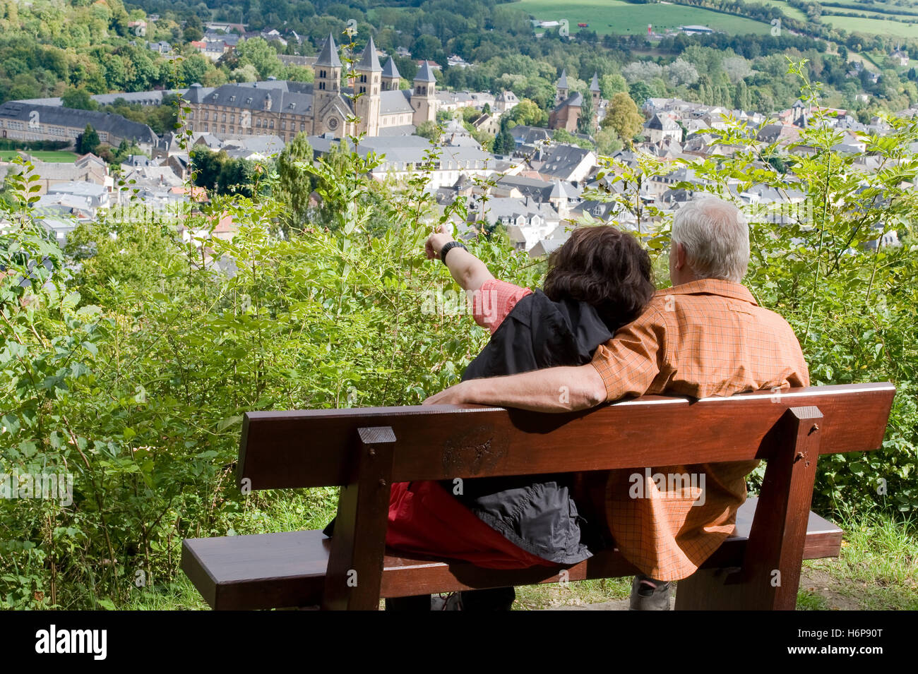 Escursionismo - Lussemburgo - echternach Foto Stock