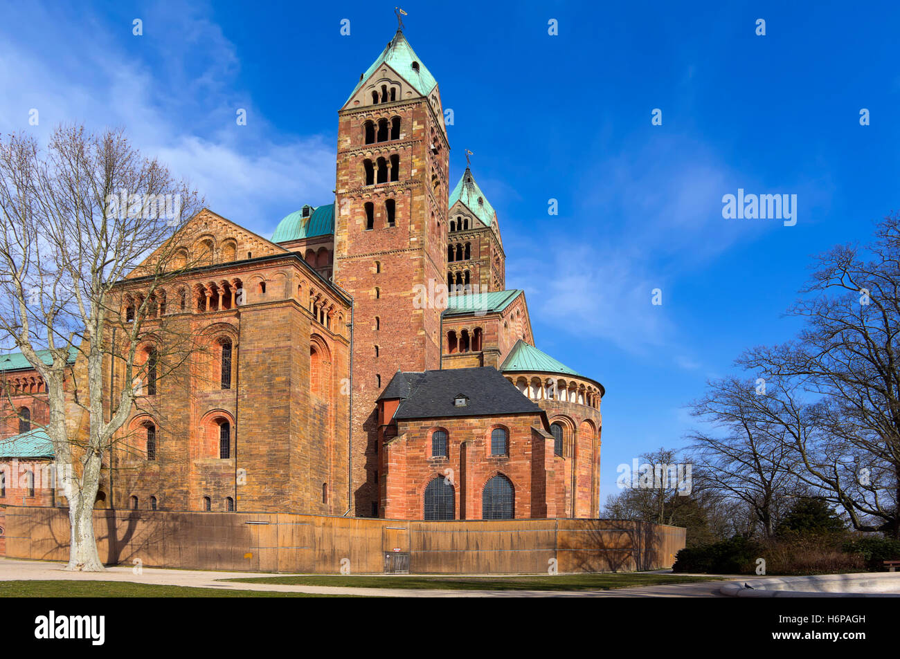 La Cattedrale di Speyer 2 Foto Stock