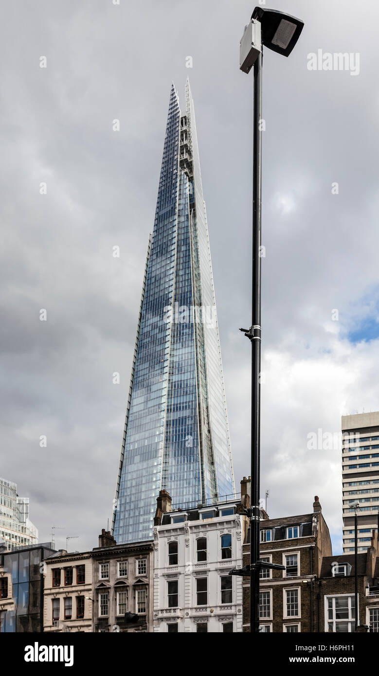 Shard grattacielo nella city di Londra, Inghilterra Foto Stock