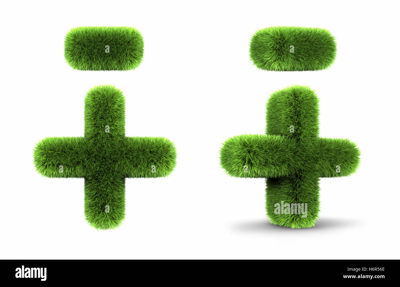 Oggetti isolati Foto Stock