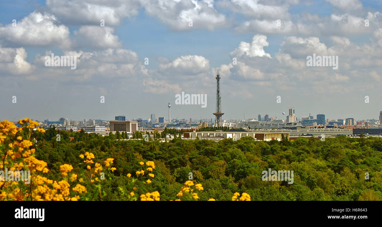 città villaggi Foto Stock