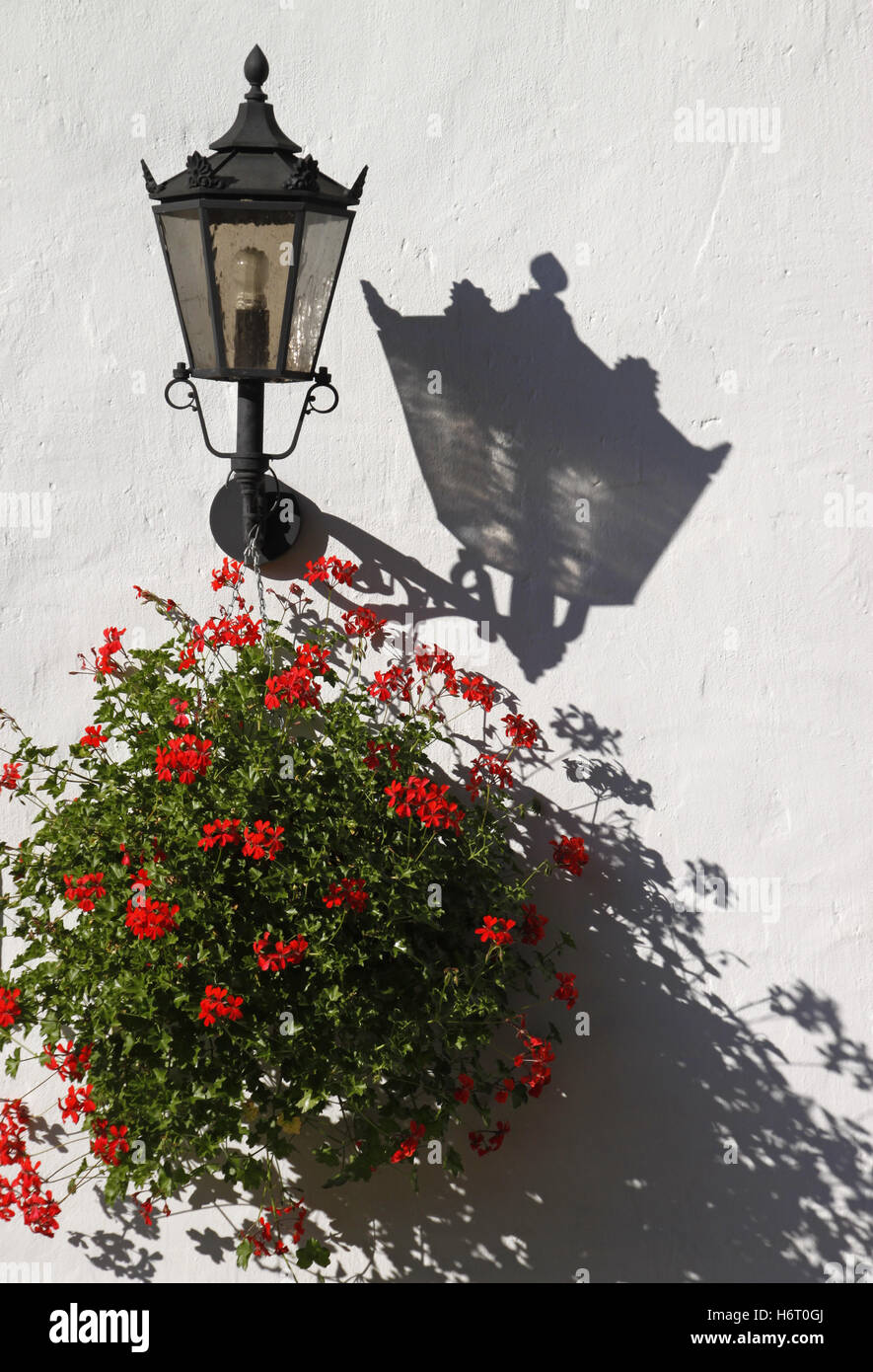 Illuminazione per esterni Foto Stock