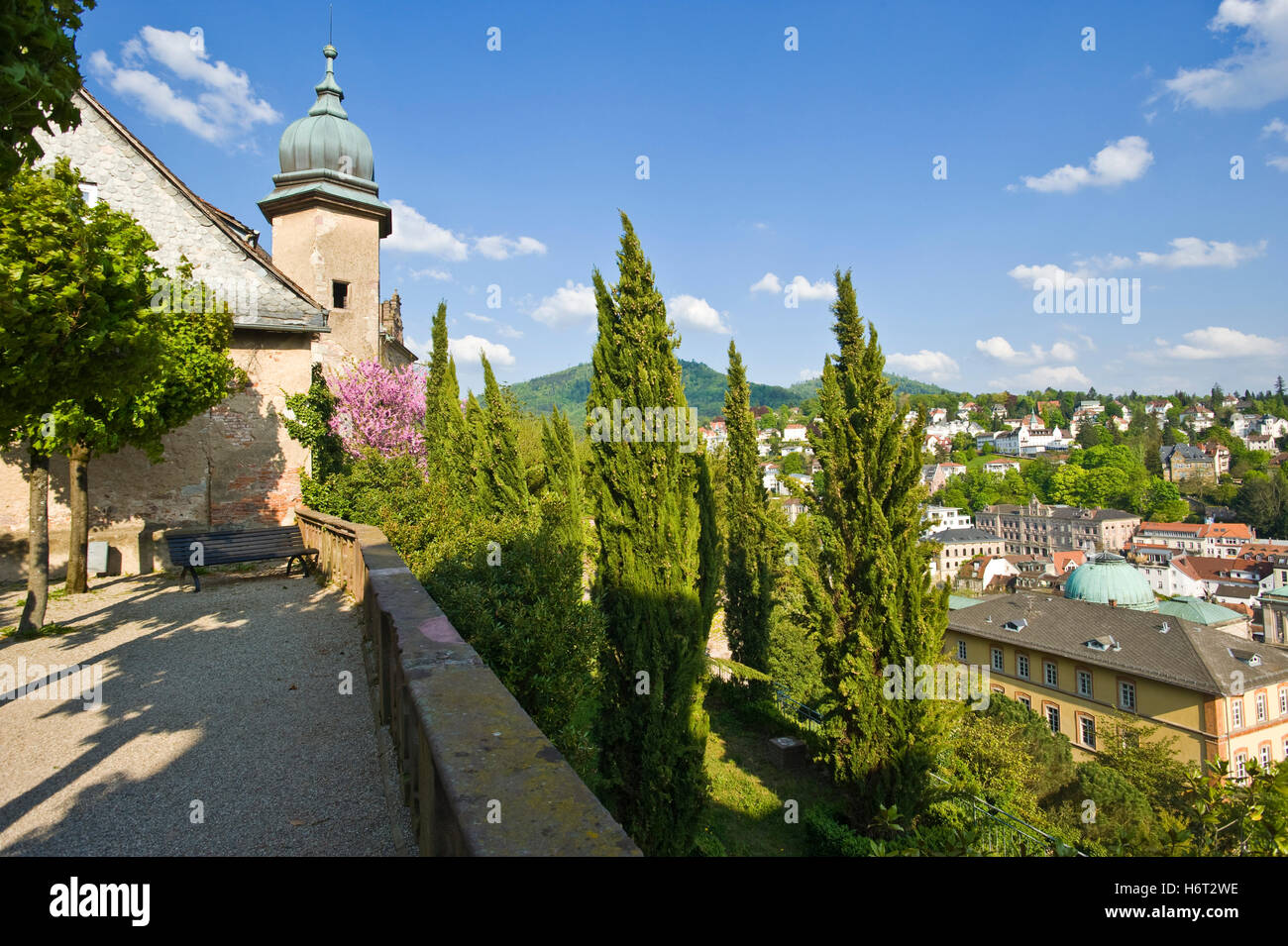 Nuovo castello,di Baden-baden Foto Stock