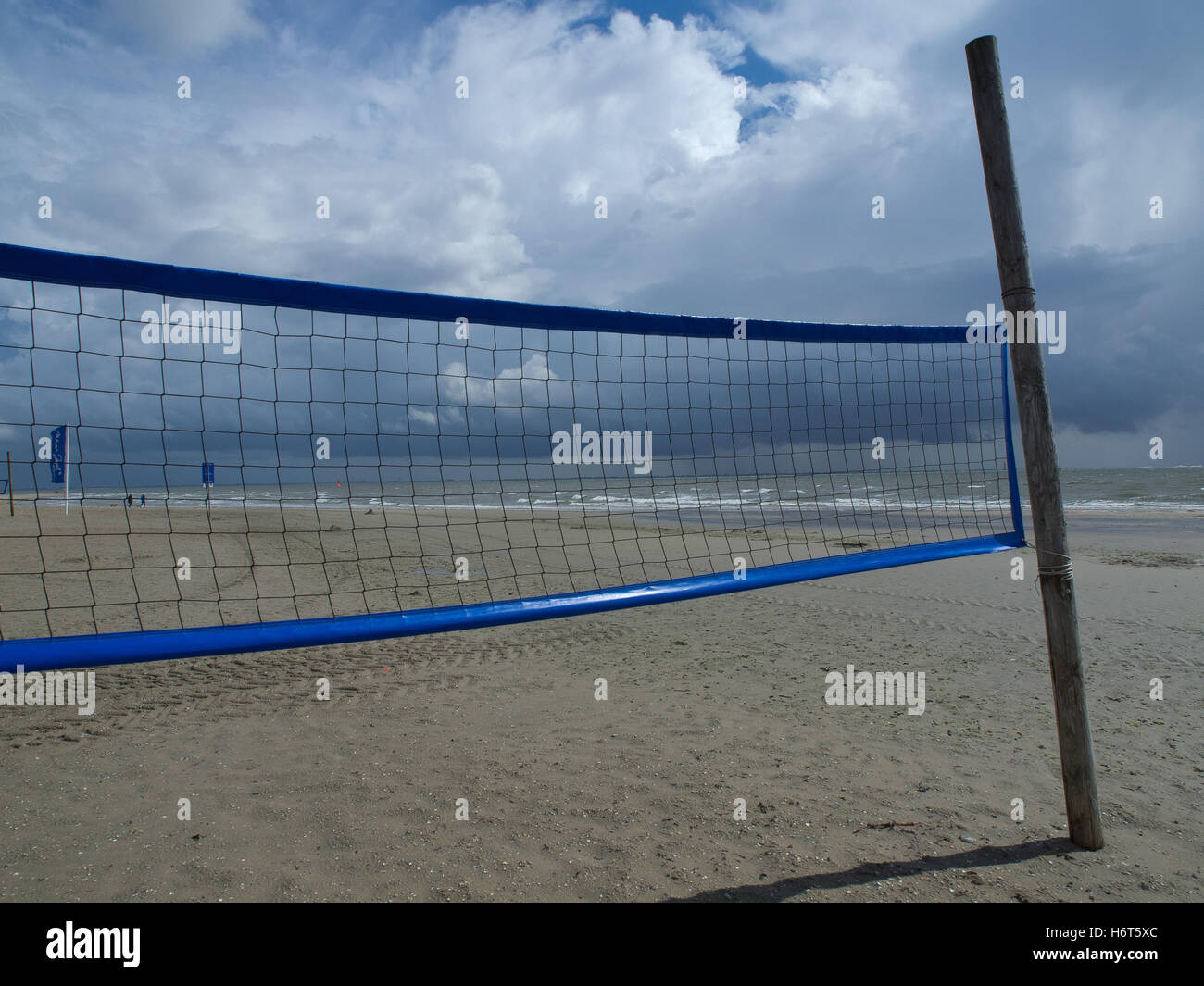 Rete da pallavolo all'aperto, resistente rete da pallavolo per cortile, rete professionale con nastri laterali rinforzati per sport in piscina a terra, rete di ricambio portatile per spiaggia (pali