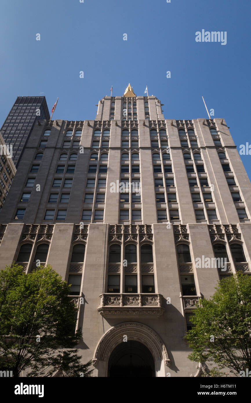 New York Life Insurance Building, Madison Avenue, New York Foto Stock