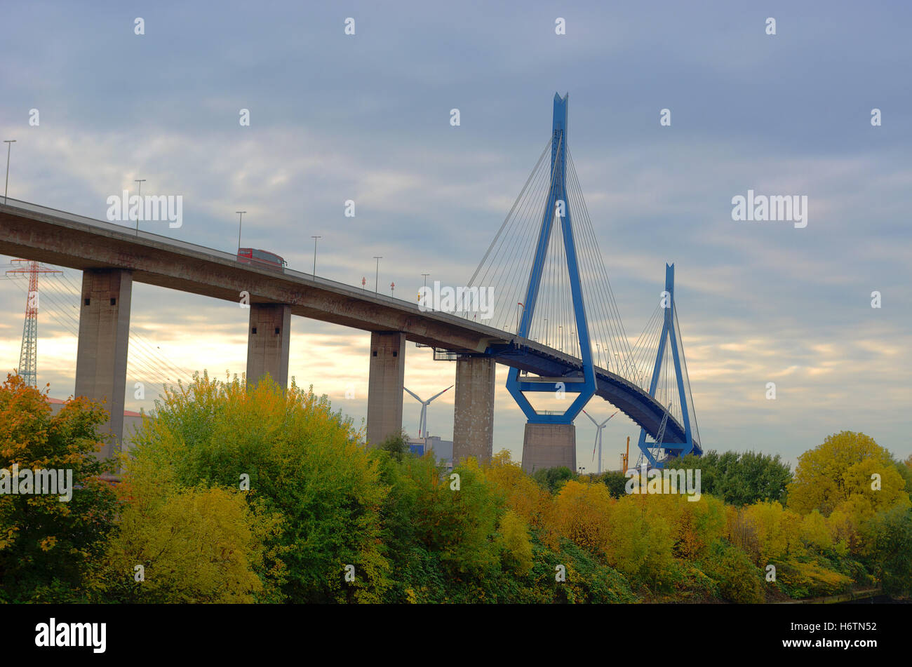 tunnel di ponti Foto Stock