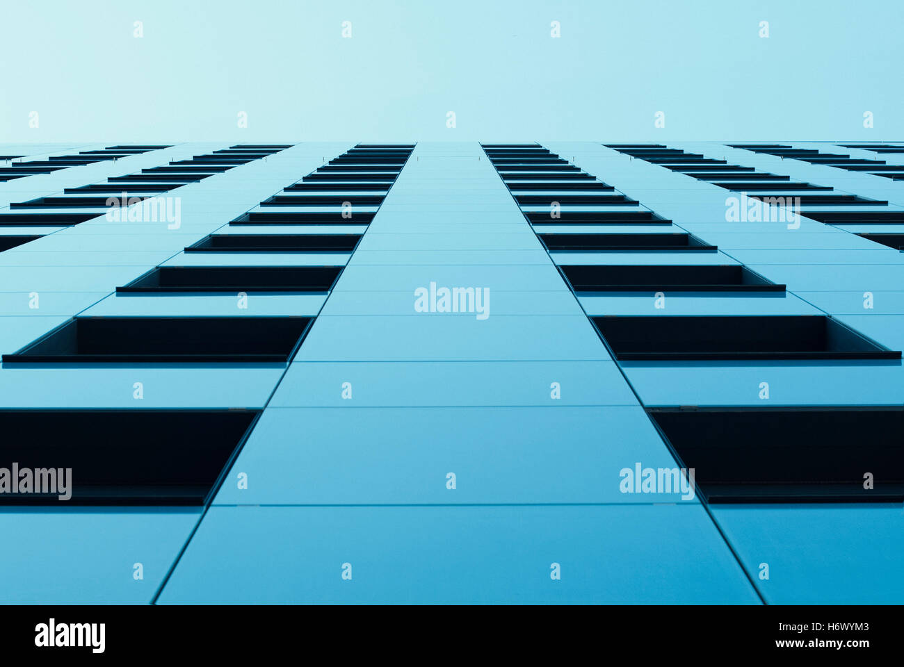 Nadir edificio ad angolo Foto Stock