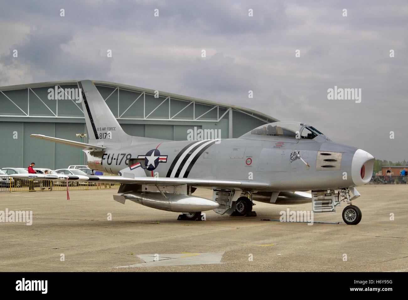 North American F-86A Sabre. Foto Stock