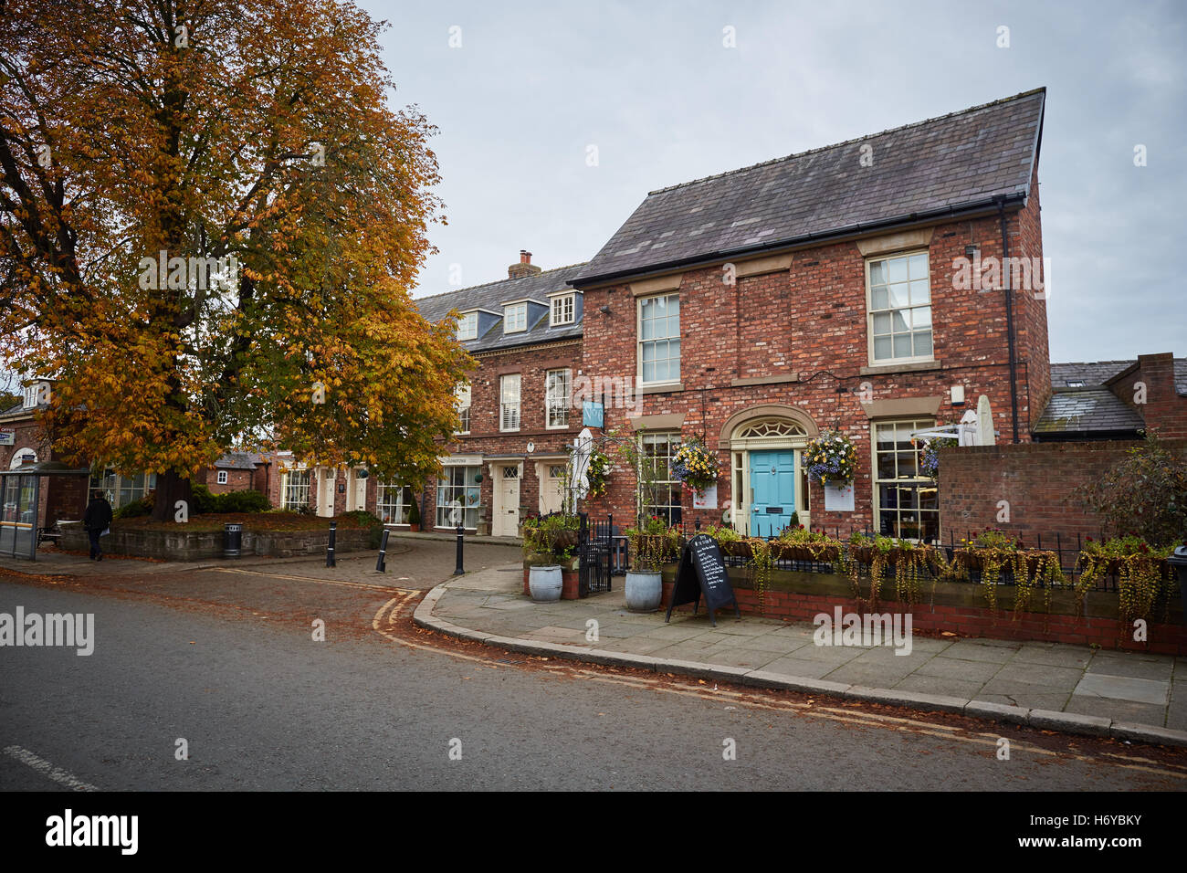 Tarporley village pretty Cheshire Foto Stock