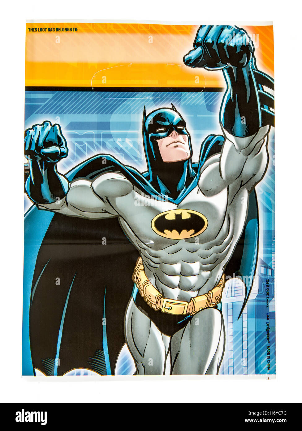 Winneconne, WI - 2 Novembre 2016: Batman sacco bottino isolato su un background. Foto Stock