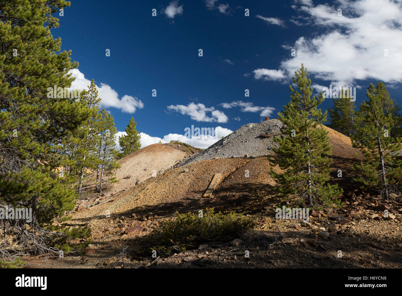Denver, Colorado - lo storico Denver distretto minerario. Foto Stock