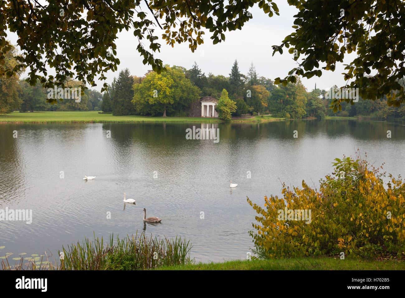 Gartenreich Dessau-Wörlitz, Germania Foto Stock